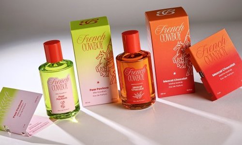 Coverpla creates full primary packaging for new fragrance brand French Cowboy