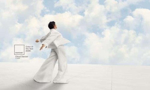 Pantone unveils Cloud Dancer, a billowy white, as the Color of the Year 2026