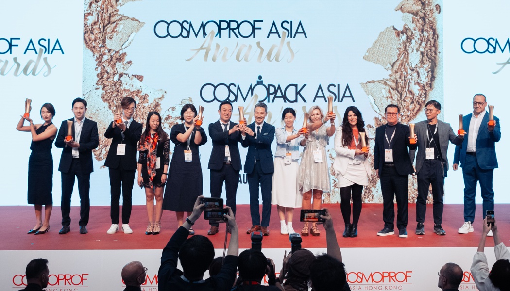 Winners of the Cosmoprof & Cosmopack Asia Awards unveiled in Hong Kong