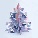 Rissmann launches an advent calendar in the form of a 100% paper Christmas tree