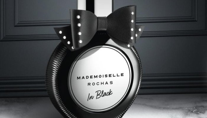 Stoelzle signs the new Mademoiselle Rochas In Black