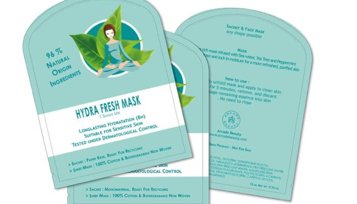 Arcade Beauty launches a full-service, natural and easy to recycle mask