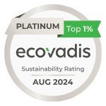 Silab a obtenu le renouvellement de son statut Platinum de la part de la plateforme de notation EcoVadis, pour ses réalisations en matière de RSE