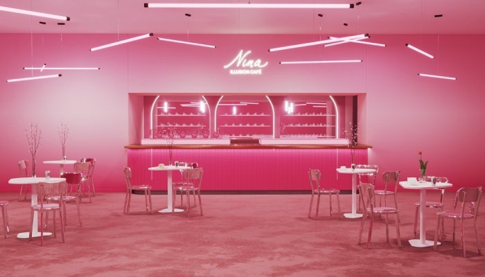 An experiential café for the launch of Nina Ricci's new fragrance