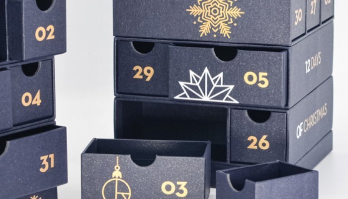 Rissmann turns the Advent calendar into a timeless concept