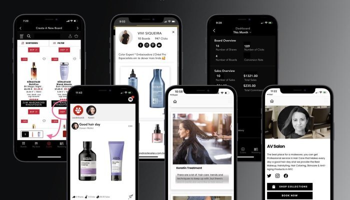 L'Oréal et Replika proposent une solution de social selling aux coiffeurs