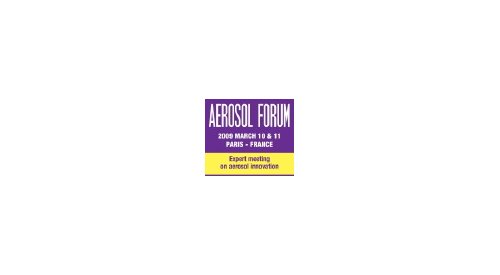 Aerosol Forum announces next edition program