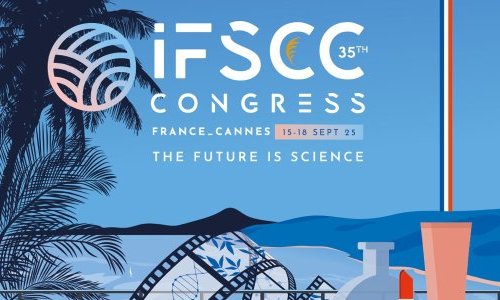 The 35th IFSCC Congress will be held in Cannes, themed "The Future is Science"