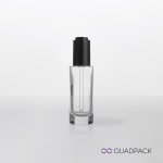 Quadpack's Skin-Up Bottle with Dropper was decorated using a specialized process of vacuum metallization (Photo: Quadpack)