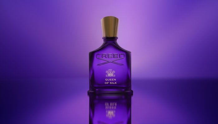 Stoelzle produces the bottles for Queen of Silk, the new fragrance by Creed