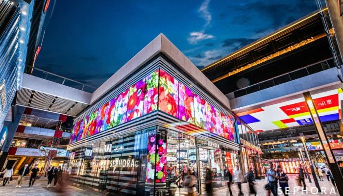 Sephora China ouvre un nouveau magasin amiral à Pékin