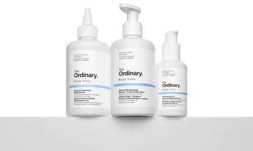 The Ordinary lance une ligne de soins corporels « efficaces et fonctionnels »