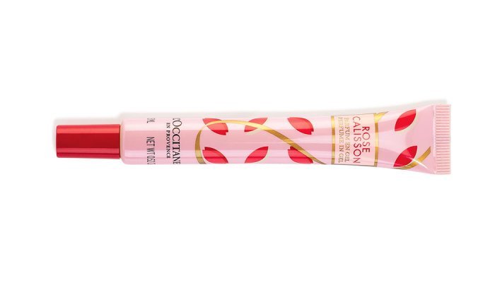 L'Occitane: An on-the-go packaging for Rose Calisson perfume in gel