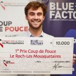 Émile Geeraert, a reçu le 1er Prix du concours Coup de Pouce, pour Pada1