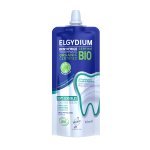 Les dentifrices éco-conçus Elgydium sont proposés dans des packagings recyclables, allégés de 48% en plastique (Photo : Elgydium)