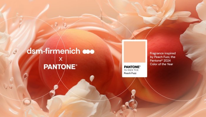 dsm-firmenich dévoile Peach Fuzz, parfum inspiré de la couleur de l'année