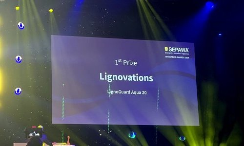 Lignovations awarded at SEPAWA for wood-based SPF booster LignoGuard