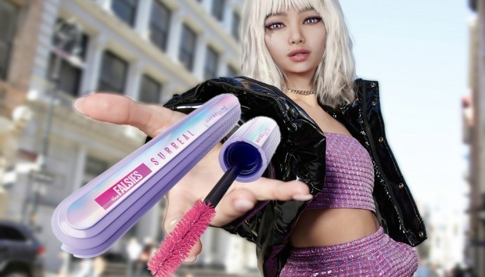 Maybelline mixes real and virtual worlds for Falsies Surreal Extensions