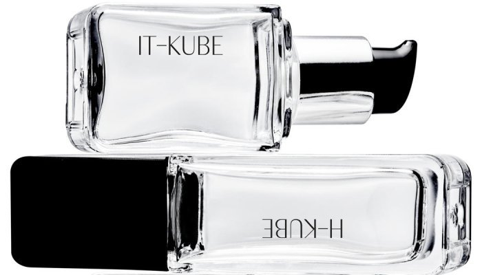 Lumson présente Kube, deux nouvelles formes de flacons en verre
