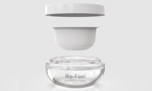 Re-Feel: Pioneering sustainable beauty with innovative 100% cellulose refill