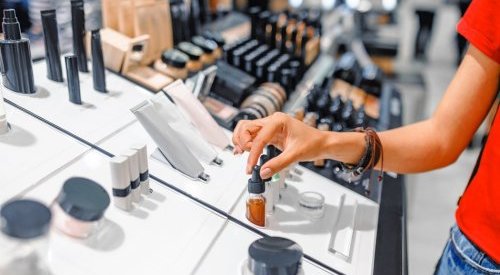 French exports of perfumes and cosmetic products continue to soar