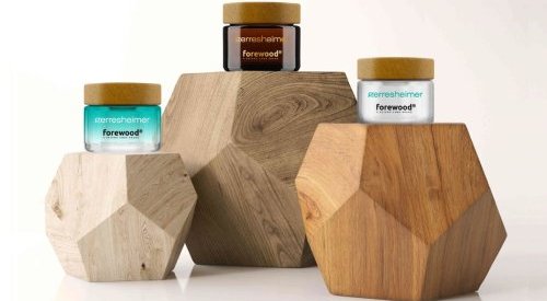 Gerresheimer combines its glass jars with biosourced caps from Rezemo