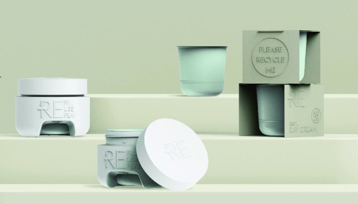 Fasten introduces a mono-material refillable skin care jar