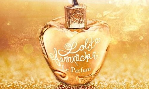 Metallisation: Evening wear by Prad for the festive Lolita Lempicka fragrance