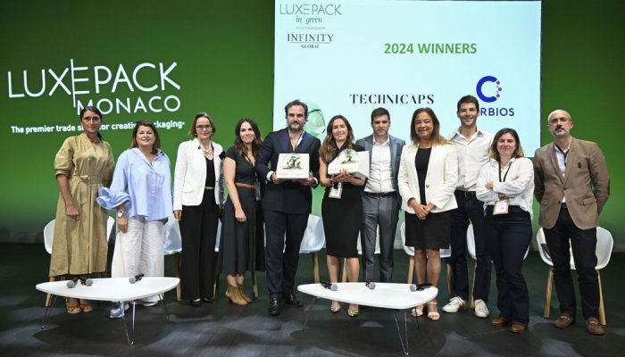 Carbios et Technicaps remportent les prix Luxe Pack in green 2024